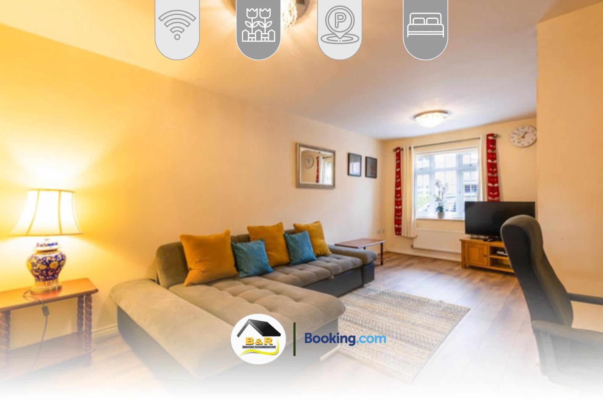 3 Bedroom House By B And R Serviced Accommodation Amesbury With Super Fast Wi-Fi 145Mbps Luaran gambar